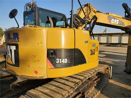 Yellow Caterpillar excavator heavy machinery for sale near corona ca by westrax machinery