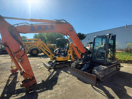 Hitachi excavator with heavy machinery for sale near corona ca by westrax machinery