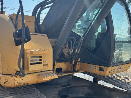 Close-up of a yellow excavator LiuGong heavy equipment for sale near corona ca by westrax machinery