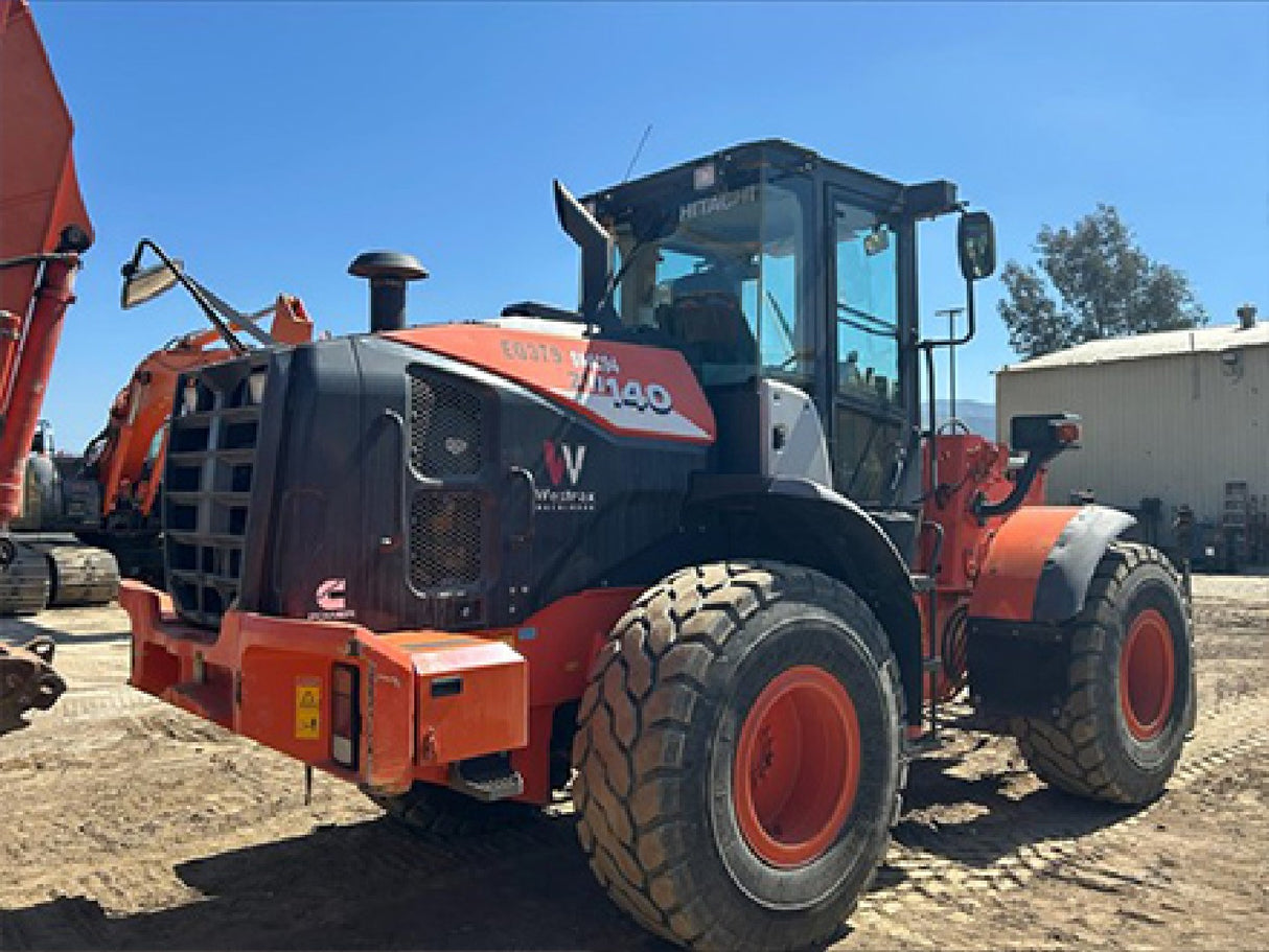 Medium to large Wheel Loader heavy machinery for sale near corona ca 2019 HITACHI ZW140-6 back left