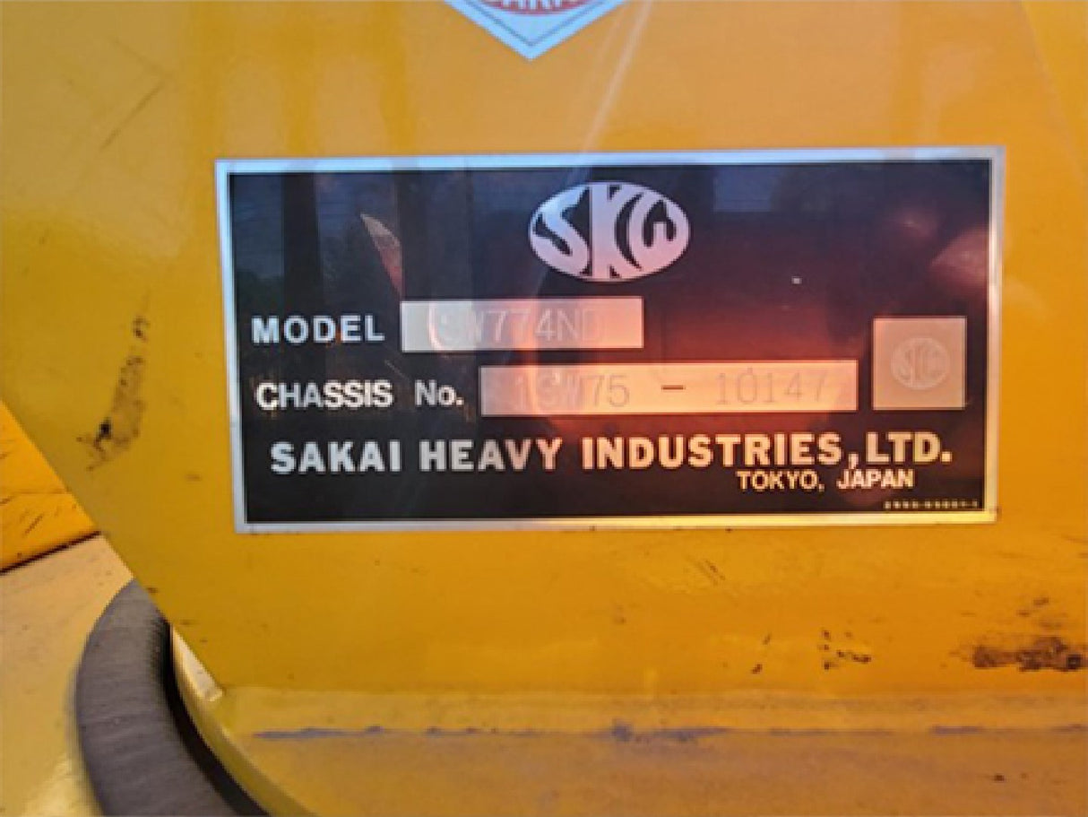 Heavy Machinery for sale sakai SW774ND model plack near Corona CA