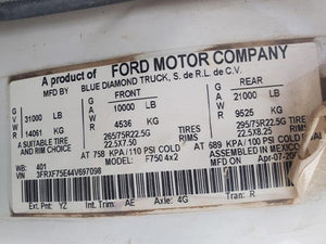 Ford F750 medium-duty commercial truck for sale near Corona CA at Westrax Machinery