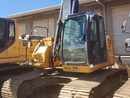 Yellow excavator heavy machinery for sale near corona ca by westrax machinery