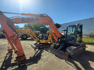 Hitachi excavator with heavy machinery for sale near corona ca by westrax machinery