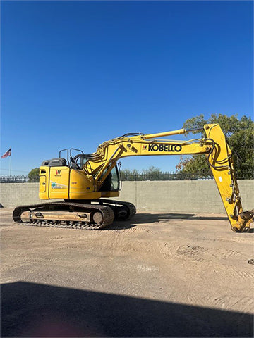 kobelco sk350 large excavator heavy machinery for sale near Corona CA at Westrax Machinery