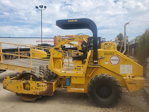 Sakai Padfoot soil compactor for sale near Corona CA