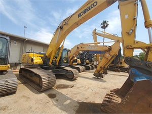 large hydraulic excavator Kobelco for sale near Corona CA at Westrax Machinery