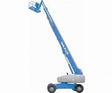 Blue and gray boom lift  2021 genie heavy machinery for sale near corona ca by westrax machinery